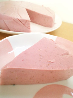 簡単♪豆腐と苺のムースケーキ~マクロビ~-レシピのメイン写真