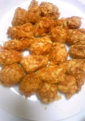 子供と楽しくポテチでフリフリチキン-レシピのメイン写真