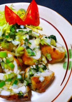 葱とチーズのチキンロール-レシピのメイン写真