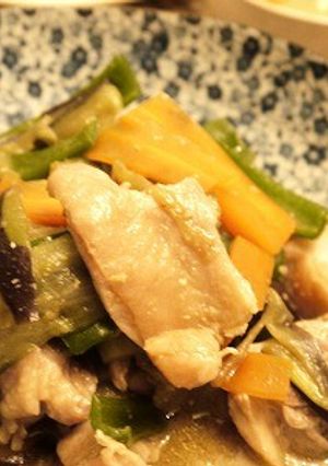 鶏肉と残り物野菜でカンタン味噌炒め♪-レシピのメイン写真