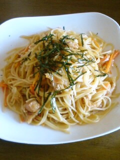 簡単☆お揚げの和風パスタ-レシピのメイン写真