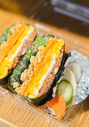 塩麹卵焼き(おにぎらず用)-レシピのメイン写真