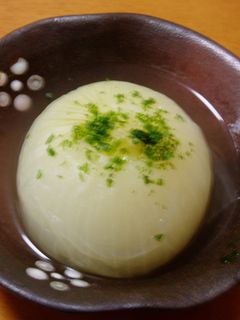 ヘルシー!新たまねぎの丸ごとスープ煮-レシピのメイン写真