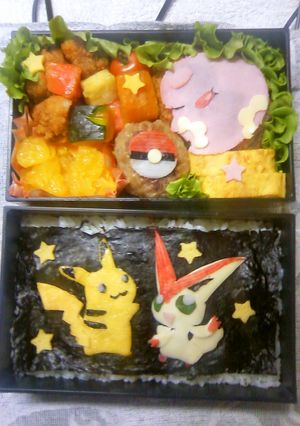 キャラ弁☆ ポケモン-レシピのメイン写真