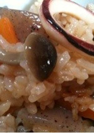 ★簡単・いか炊き込みご飯★-レシピのメイン写真