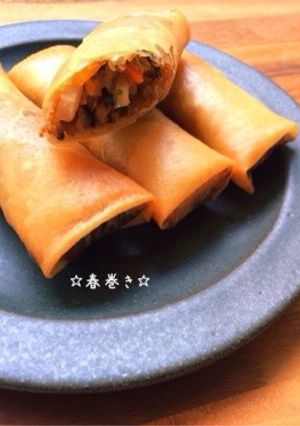 ☆春巻き☆-レシピのメイン写真