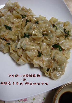 簡単★ジューシー海老にらまん-レシピのメイン写真