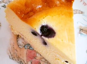 混ぜて焼くだけ♬ブルーベリーチーズケーキ-レシピのメイン写真