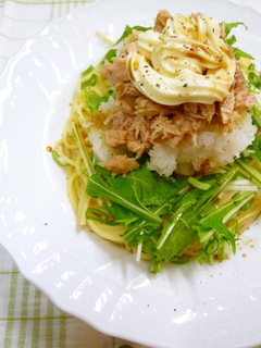 ツナとダイコンのパスタ-レシピのメイン写真