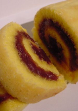 ＊無油脂＊もち粉ロールケーキ＊-レシピのメイン写真