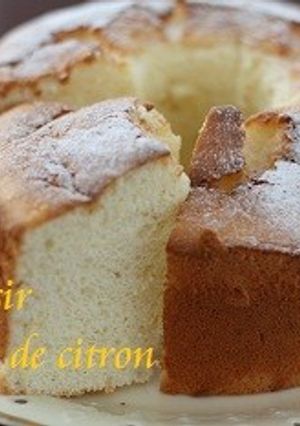 春色レモンのシフォンケーキ♪-レシピのメイン写真