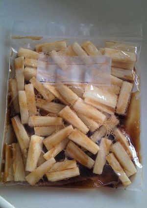 材料２つ！簡単！長いものめんつゆ漬け-レシピのメイン写真