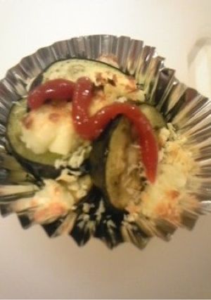 ナスのクリームチーズ焼き-レシピのメイン写真