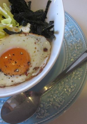 美人ママへ♪大好き!春キャベツの半熟卵丼-レシピのメイン写真