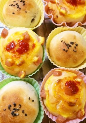 簡単♪親子で作れる♡カップパン45分-レシピのメイン写真