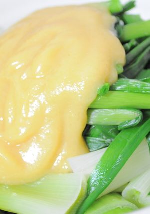 レンジ簡単♪ニラねぎぬたほんのりからし味-レシピのメイン写真
