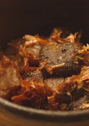 こんにゃくと椎茸の甘辛おかか煮。-レシピのメイン写真