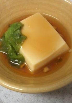 卵豆腐のレタスあん-レシピのメイン写真