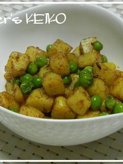 ’【農家のレシピ】じゃがいものカレー炒め-レシピのメイン写真