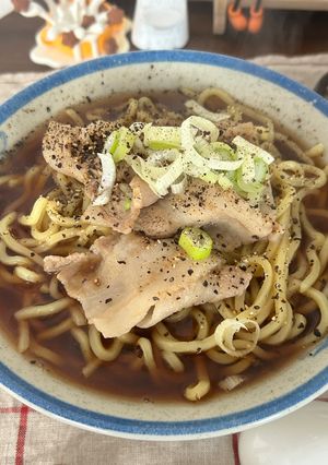 富山名物!黒うま富山ブラックラーメン-レシピのメイン写真