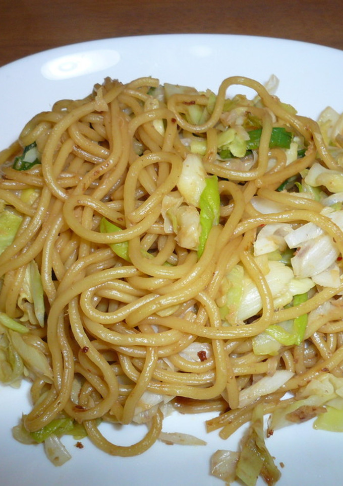生姜醤油の和風焼きそば☆冷凍野菜で♪-レシピのメイン写真
