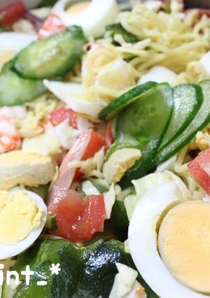 海鮮◎ラーメンサラダ-レシピのメイン写真