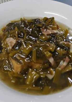 厚揚げの高菜煮込み-レシピのメイン写真