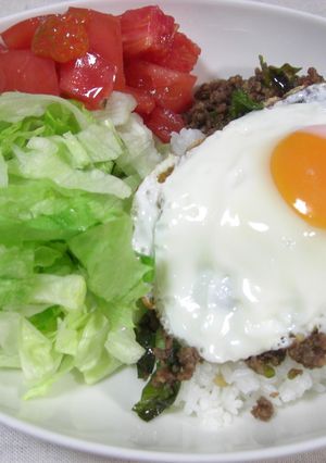 ☆簡単　ガパオご飯☆-レシピのメイン写真