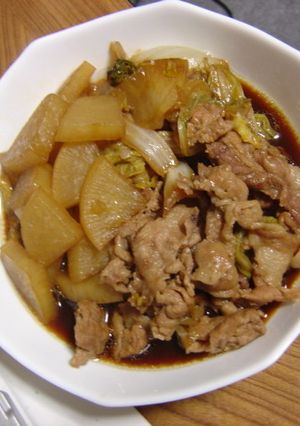 牛肉じゃないの～？豚のすき焼き風・・・-レシピのメイン写真