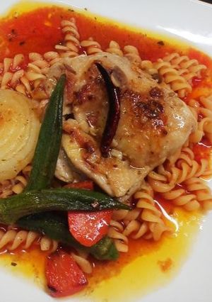 鶏もも肉のディアブル焼き-レシピのメイン写真