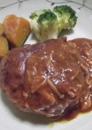 ウチの煮込みハンバーグ-レシピのメイン写真