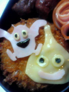 キャラ弁 スライム-レシピのメイン写真