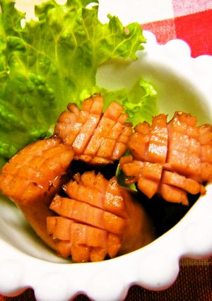 お弁当の隙間に！格子柄のウインナー-レシピのメイン写真