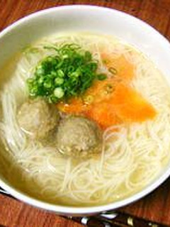 中華風にゅうめん-レシピのメイン写真