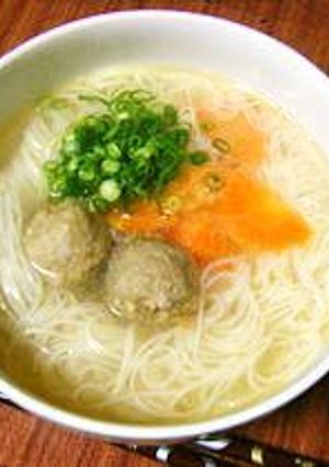 中華風にゅうめん-レシピのメイン写真