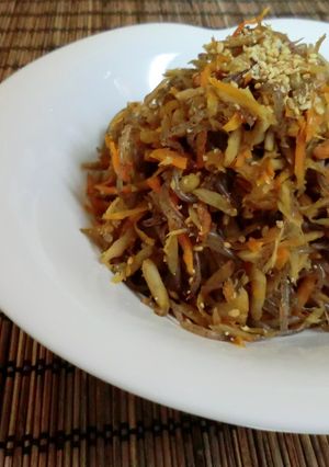 ごぼうとにんじんのしりしり。-レシピのメイン写真