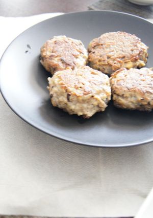 蓮根と豆腐のモチモチシャキシャキバーグ-レシピのメイン写真