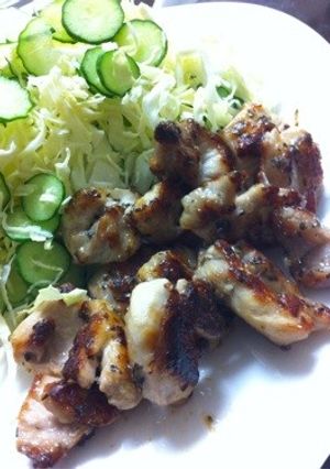 簡単★あっさり鶏ももレモンバジル焼き-レシピのメイン写真