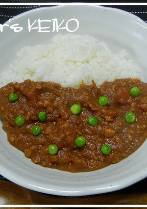 【農家のレシピ】無水キーマカレー-レシピのメイン写真