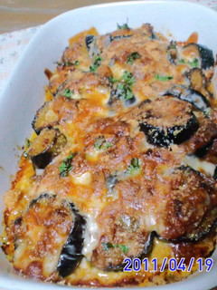 揚げなすのミートソース焼き-レシピのメイン写真