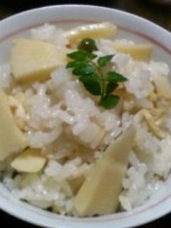 モチモチ筍炊き込みご飯-レシピのメイン写真