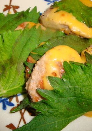 豚ヒレのチーズと青じその香り焼き♪-レシピのメイン写真