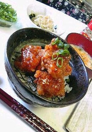 丼丼甘辛唐揚げ丼〜!!-レシピのメイン写真