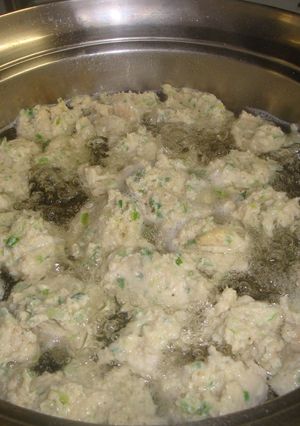 とりムネ肉の超簡単★団子♪鍋や甘辛煮に-レシピのメイン写真