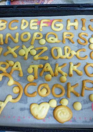 簡単！楽しいらくがきクッキー♪-レシピのメイン写真