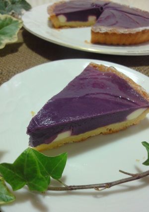 クリームチーズ入り♡しっとり紅芋タルト♪-レシピのメイン写真