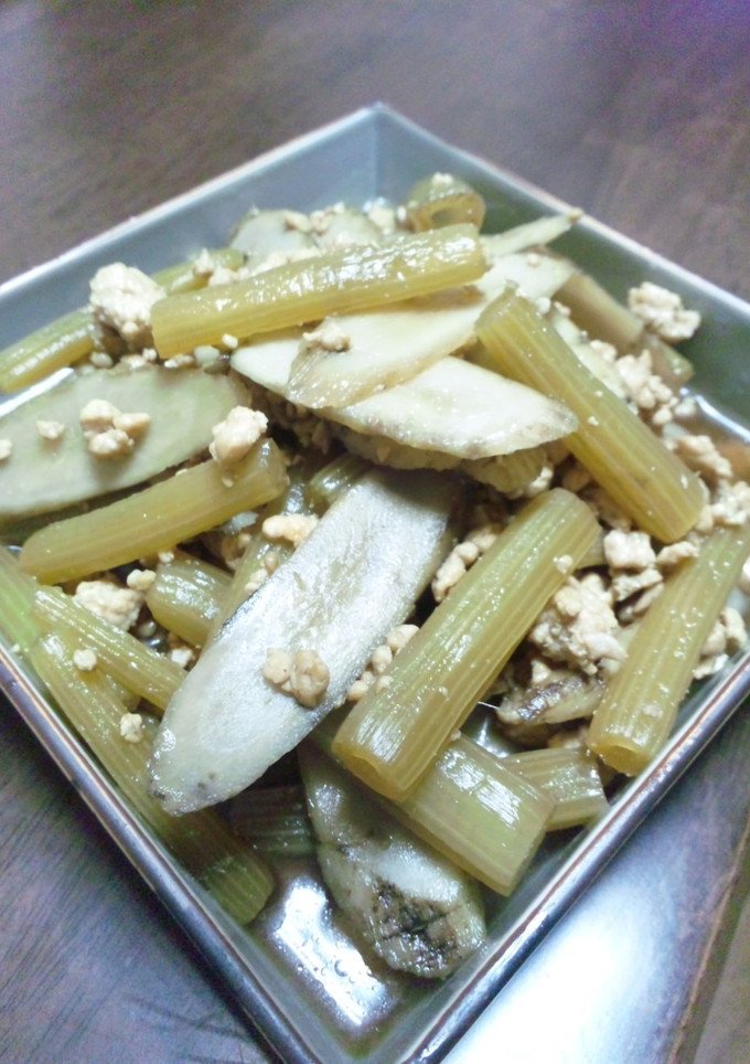 ☆鶏ごぼうとふきの素朴〜な煮物☆-レシピのメイン写真