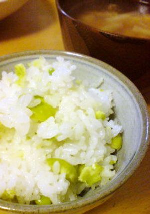 ソラマメごはん-レシピのメイン写真