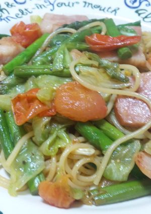 レモン風味のさわやかパスタ-レシピのメイン写真