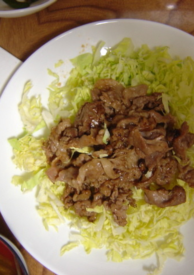 豚コマで作るしょうが焼き～-レシピのメイン写真
